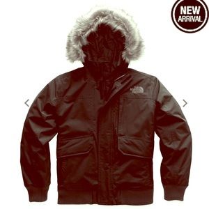 Black Jacket with fur hoodie